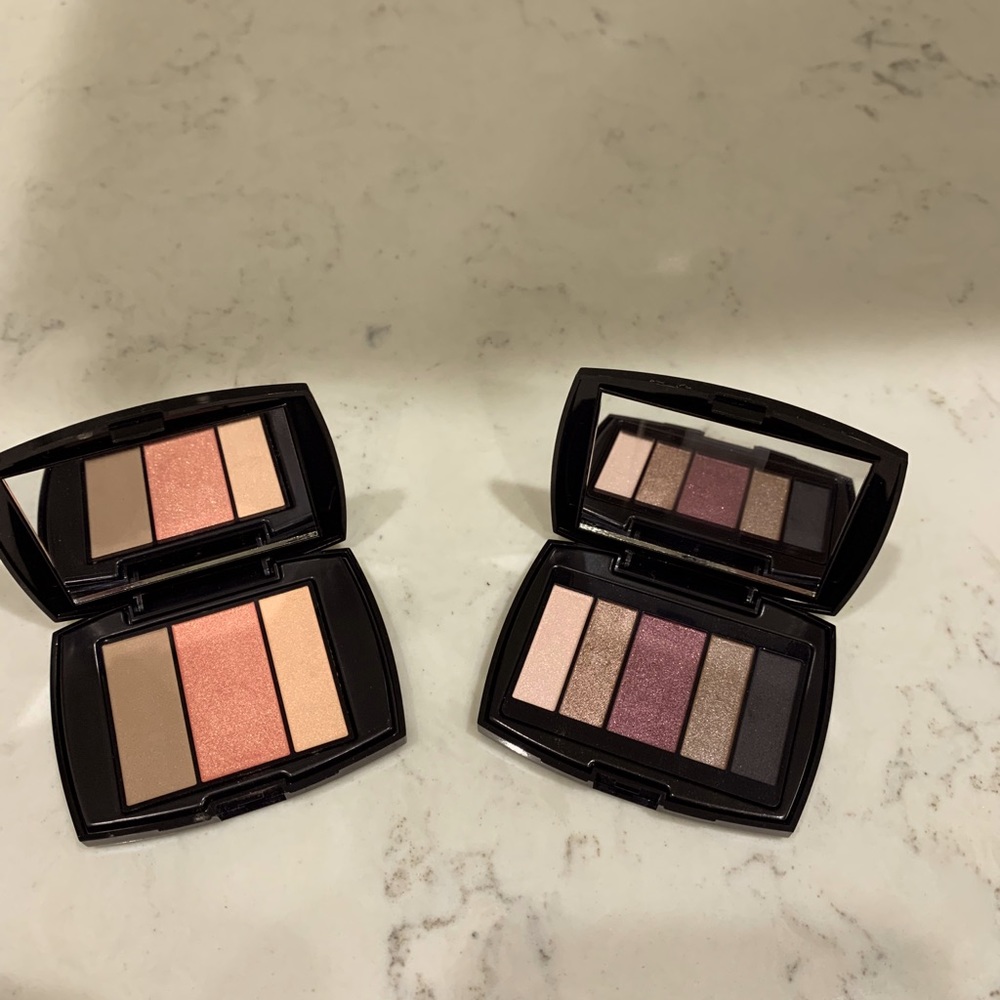 Two Lancôme mini pallets